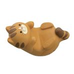 OPPWONG Kedi Ofis Dekoru, Kedi Telefon Tutucu, Kedi Kalem Tutucu, Kedi Gözlük Teşhir Standı, 1 ADET Sevimli Kedi Süsleme Kedi Dekorasyonu, Ev Masası Biblolar (Ocelot)