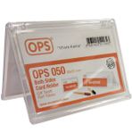 Ops 050 90x55 mm Çift Taraflı Kart Tutucu
