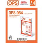 Ops DP-064 A4 T Tipi Dikey Afiş Taşıyıcı