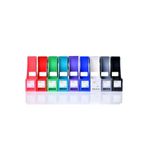 Ops MG 101 9 FARKLI RENK A4 DEMONTE PLASTİK DİKEY MAGAZİNLİK KLASÖR ARŞİV KUTUSU ORGANİZER DEPOLAMA