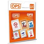 Ops OPS 070 A4 Duvar Tipi Afiş Taşıyıcı