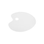 OPS Rp 108 30x40 Profesyonel Godesiz Oval Resim Paleti Beyaz