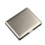 OPSREY 20 paket erkek Metal Sigara Tabakası Paslanmaz Çelik Anti-Basınçlı Sigara Klipsi Taşınabilir Ultra ince Sigara Tabakası
