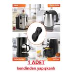 Optana 1 Adet Yapışkanlı Airfryer Kablo Sabitleyici Düzenleyici Fırın Kahve Kablo Tutucu Kablo Toparlayıcı
