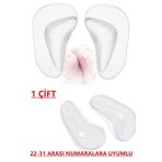 optana Erkek Çocuk Için Jel Ortopedik Plantar Fasiit Ortez Içe Basma Düztabanlık Önleyici Arch Ark Desteği