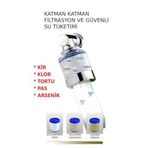 Optana Pas Tortu Klor Kireç Önleyici Musluk Başlığı Pamuk Filtreli Ve Su Tasarruflu Musluk Başlığı Ucu