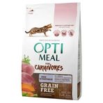 Opti Meal Carnivores 4 kg Ördekli ve Sebzeli Tahılsız Yetişkin Kedi Maması