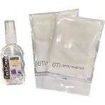 Optic Plus Gözlük Temizleme Seti (50ML Antistatik Sprey + 2 Adet Microfiber Bez) - Beyaz