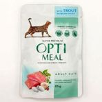 Optimeal 85 gr Alabalıklı Krema Soslu Kedi Konserversi