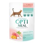 Optimeal 85 gr Hindili Çiğerli Balkabağı Soslu Yaş Kedi Maması