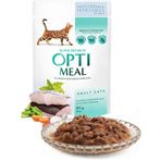 Optimeal 85 gr Morina Balıklı Sebzeli Yetişkin Kedi Yaş Maması