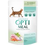 Optimeal Havuc Joleli Tavsanli 85 gr Yaş Kedi Mamasi