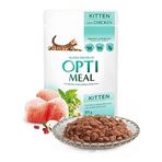 Optimeal Süper Premium 12x85 gr Tavuklu Yavru Kedi İçin Yaş Kedi Maması