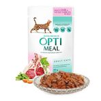 Optimeal Süper Premium 85 gr Kuzu Etli Sebzeli Jöle Yaş Kedi Maması