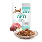 Optimeal Süper Premium 85 gr Ördek Ciğerli Elma Jöleli Hairball Control Yaş Kedi Maması