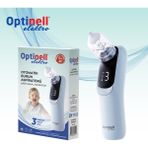 Optinell Elektrikli Şarjlı Bebek Burun Aspiratörü 3 Kademe Yedek Uç ile Kolay Temizlik