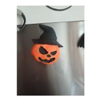 Opulent Accessories Halloween Buzdolabı Süsü 4 Lü Mıknatıslı,Notluk,Fotoğraf,Kart Tutucu,Parti Malzeme,Hediyelikeşya
