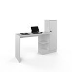 Opus Ofis / Çalışma Masası - Dolaplı, Beyaz Antrasit