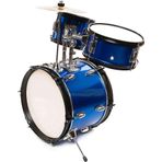 Opus Percussion CHS-148BL Çocuk Bateri Seti- Mavi