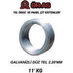 Ör-As Tel Örgü Galvanizli Tel 11 Kg 2.20 mm Bağlama Teli Paslanma Yapmaz - 11-kğ