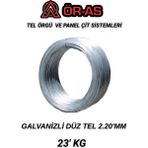 Ör-As Tel Örgü Galvanizli Tel 23 Kg 2.20 mm Bağlama Teli Paslanma Yapmaz - 23-kğ