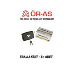 Ör-As Tel Örgü Ör - As Tel Örgü Demir Kapı Kilidi - Tursan Trajlı Kilit 5 - Adet