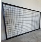 Ör-As Tel Örgü Ör - As Tel Örgü Raf Tel Pano Stand Duvar Askılığı - Ayakkabı Askılığı ( - 100 cm x 200 cm - ) - 5.5 - Göz Aralıklı