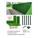 ÖR-AS TEL ÖRGÜ & PANEL ÇİT SİSTEMLERİ Çim Çit 120 Cm + 5 Direk Avantaj Paketi (10 Metre)
