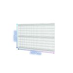 ÖR-AS TEL ÖRGÜ & PANEL ÇİT SİSTEMLERİ Ör-As Tel Bahçe Teli Panel Çit 100cmx250cm