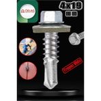 Ör-As Tel Örgü Trapez Çatı Vidası 4.8 x 19 mm Paket 250 Adet Matkap Uçlu Saç Akıllı Vida - 1-Adet