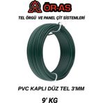 Ör-As Tel ÖrgüPvc - KaplıDüz Tel - 3Mm Kalınlık(- 9 - Kg -)