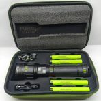 Or-G600 6000 Lümen Zoomlu Şarjlı El Feneri | 4×6000 Mah Pil | 3 Km Menzil | Powerbank Özellikli