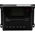 Or-Tec 12-24V Otomatik 10A Pwm Solar Şarj Kontrol Cihazı - Şarj Regülatörü LCD Ekranlı