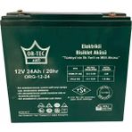 Or-Tec Akü 12 V ,24AH ,jel Akü Elekrikli Bisiklet Aküsü