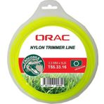 Orac 3,30 mm 46 mt Altı Köşe Sarı Tırpan Misinası