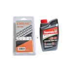 Orac 91 1.3 mm 28.5 Diş Köşeli Kesik Zincir ve 1 lt Zincir Yağı