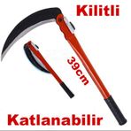 Orak. Tırpan Katlanır Kilitlenir Çelik Ot Biçme Orak