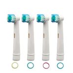 Oral-B 1 Paket 4 Adet Uyumlu Yedek Başlık