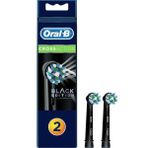 Oral-B 2'li Cross Action Black Edition Yedek Başlık Diş Fırçası