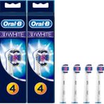 Oral-B 2x4 Adet 3D White Siyah Diş Fırçası Yedek Başlığı