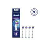 Oral-B 3 Boyutlu Beyazlık Şarjlı Diş Fırçası 4'lü Yedek Başlığı