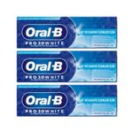 Oral-B 3D White Çay ve Kahve İçenler İçin 3x75 ml Diş Macunu