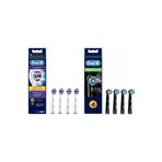 Oral-B 3D White ve Crossaction 4'lü Yedek Başlık