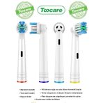 Oral-B 4 Adet Uyumlu Şarjlı Diş Fırçası Yedek Başlık