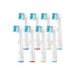 Oral-B Braun ile Uyumlu Yedek Başlık 8 Adet (2 Paket)
