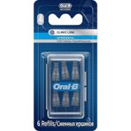 Oral-B Clinic Line Interdental Arayüz Fırçası Yedeği Eğimli 6'lı x 3 Adet beyaz