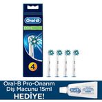 Oral-B Cross Action 4'lü Diş Fırçası Yedek Başlığı + Diş Macunu 8681002978676