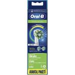 Oral-B Cross Action Diş Fırçası Yedek Başlık 4'lü Gelişmiş Fırça Kılı Teknolojisi ile Derin Temizlik