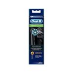 Oral-B Cross Action Diş Fırçası Yedek Başlık Siyah Renk 4'lü Paket Derin Temizlik İçin