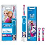 Oral-B D100 Çocuklar İçin Şarjlı Diş Fırçası Frozen+2'li Yedek Başlık